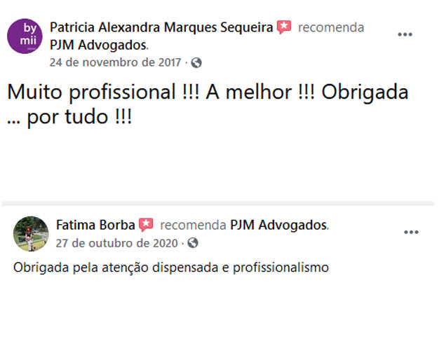 facebook avaliações pjm